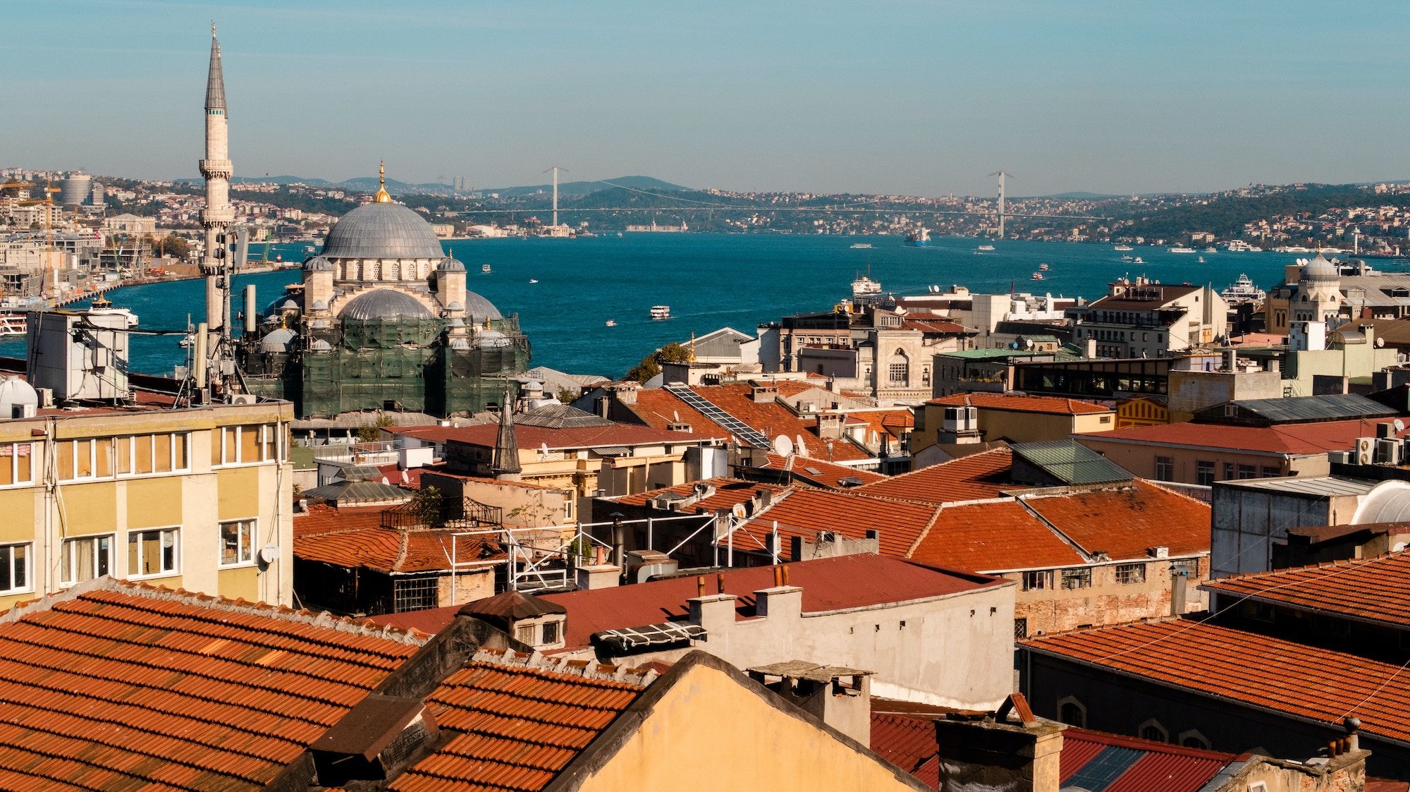 Istanbuls alla historiska lager