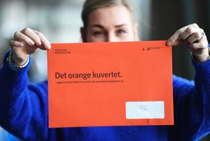 Det orange kuvertet